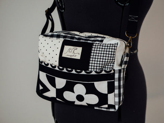 Sac Patchwork - Black & White